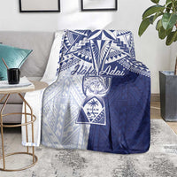 Northern Mariana Islands And Guam Blanket Latte Stone With Tribal Pattern LT05 - Polynesian Pride