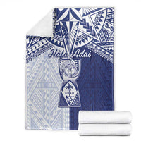 Northern Mariana Islands And Guam Blanket Latte Stone With Tribal Pattern LT05 - Polynesian Pride