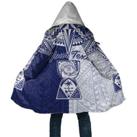 Personalised Northern Mariana Islands And Guam Cloak Latte Stone With Tribal Pattern LT05 Unisex Blue - Polynesian Pride