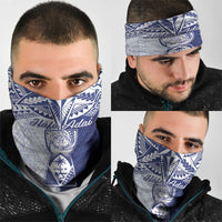 Northern Mariana Islands And Guam Neck Gaiter Latte Stone With Tribal Pattern LT05 - Polynesian Pride