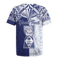 Personalised Northern Mariana Islands And Guam Rugby Jersey Latte Stone With Tribal Pattern LT05 - Polynesian Pride