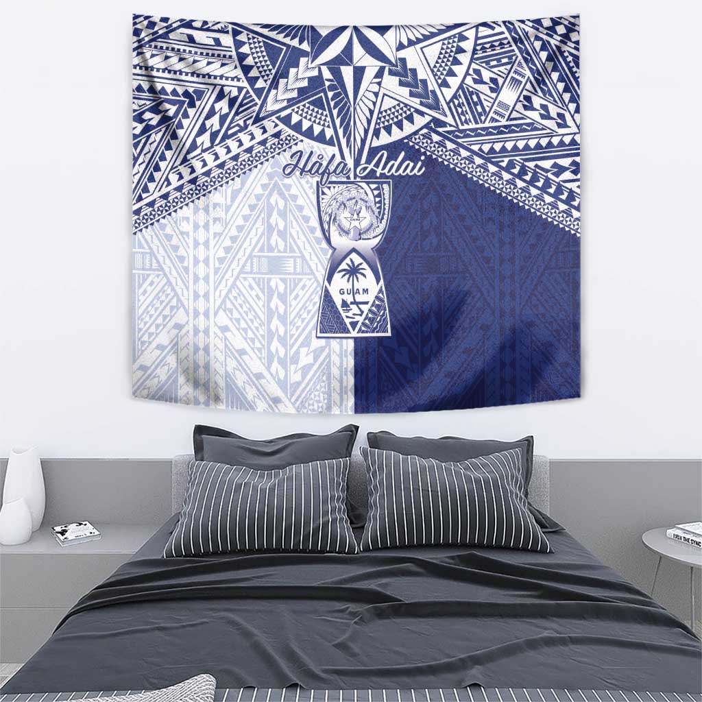 Northern Mariana Islands And Guam Tapestry Latte Stone With Tribal Pattern LT05 - Polynesian Pride