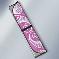 Polynesian Jellyfish Auto Sun Shade With Plumeria Pink LT05 - Polynesian Pride