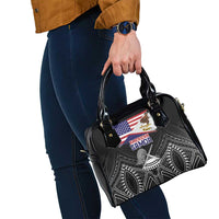 American Samoa Flag Day Shoulder Handbag Bald Eagle With Polynesian Pattern LT05 - Polynesian Pride