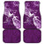 Fibromyalgia Awareness Car Mats Polynesian Purple Ribbon