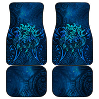 New Zealand Dream Catcher Car Mats Maori Koru Pattern Blue Version LT05 - Polynesian Pride