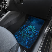 New Zealand Dream Catcher Car Mats Maori Koru Pattern Blue Version LT05 - Polynesian Pride