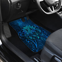 New Zealand Dream Catcher Car Mats Maori Koru Pattern Blue Version LT05 - Polynesian Pride