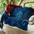 New Zealand Dream Catcher Quilt Maori Koru Pattern Blue Version