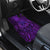 New Zealand Dream Catcher Car Mats Maori Koru Pattern Purple Version