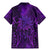 New Zealand Dream Catcher Family Matching Mermaid Dress and Hawaiian Shirt Maori Koru Pattern Purple Version