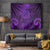 New Zealand Dream Catcher Tapestry Maori Koru Pattern Purple Version