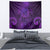 New Zealand Dream Catcher Tapestry Maori Koru Pattern Purple Version