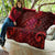 New Zealand Dream Catcher Quilt Maori Koru Pattern Red Version