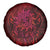 New Zealand Dream Catcher Spare Tire Cover Maori Koru Pattern Red Version