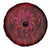 New Zealand Dream Catcher Spare Tire Cover Maori Koru Pattern Red Version