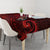 New Zealand Dream Catcher Tablecloth Maori Koru Pattern Red Version