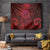 New Zealand Dream Catcher Tapestry Maori Koru Pattern Red Version