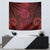 New Zealand Dream Catcher Tapestry Maori Koru Pattern Red Version