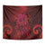 New Zealand Dream Catcher Tapestry Maori Koru Pattern Red Version