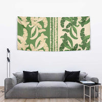 Hawaii Pua Kenikeni Lei Tapestry With Lau Maia Green LT05 - Polynesian Pride