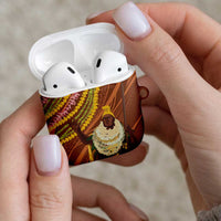 Hawaii King Kamehameha AirPods Case Hawaiian Kakau Pattern With Leis LT05 - Polynesian Pride