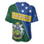 Personalised Solomon Islands Independence Day Baseball Jersey With Coat Of Arms