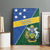 Solomon Islands Independence Day Canvas Wall Art With Coat Of Arms