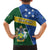 Personalised Solomon Islands Independence Day Kid Hawaiian Shirt With Coat Of Arms