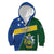 Personalised Solomon Islands Independence Day Kid Hoodie With Coat Of Arms