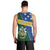 Personalised Solomon Islands Independence Day Men Tank Top With Coat Of Arms