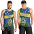 Personalised Solomon Islands Independence Day Men Tank Top With Coat Of Arms