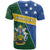 Personalised Solomon Islands Independence Day T Shirt With Coat Of Arms