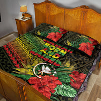 Hawaii Born and Raised Quilt Bed Set Kanaka Maoli Flag Day LT05 - Polynesian Pride