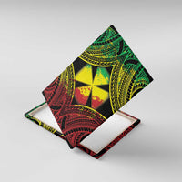Wallis and Futuna Territory Day Canvas Wall Art Polynesian Pattern Simple Style LT05 With Frame Reggae - Polynesian Pride