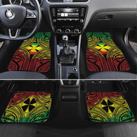 Wallis and Futuna Territory Day Car Mats Polynesian Pattern Simple Style LT05 Set 4pcs Reggae - Polynesian Pride
