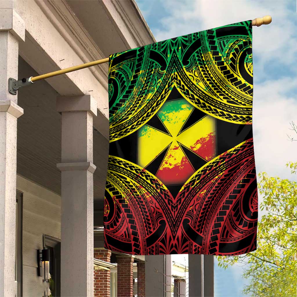 Wallis and Futuna Territory Day Garden Flag Polynesian Pattern Simple Style LT05 House Flag Reggae - Polynesian Pride