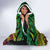 Wallis and Futuna Territory Day Hooded Blanket Polynesian Pattern Simple Style