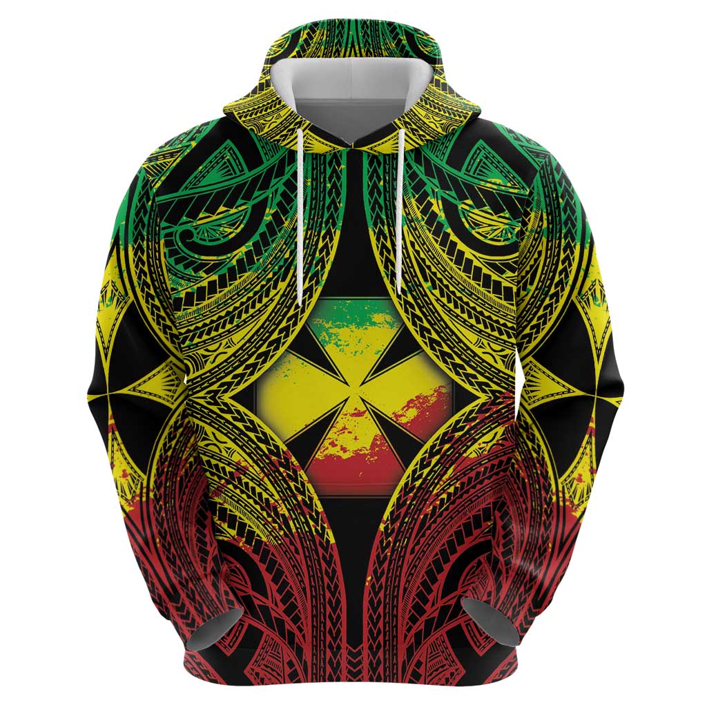 Personalised Wallis and Futuna Territory Day Hoodie Polynesian Pattern Simple Style LT05 - Polynesian Pride