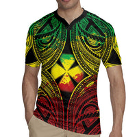 Personalised Wallis and Futuna Territory Day Rugby Jersey Polynesian Pattern Simple Style LT05 - Polynesian Pride