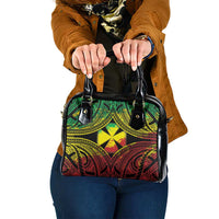 Wallis and Futuna Territory Day Shoulder Handbag Polynesian Pattern Simple Style LT05 One Size Reggae - Polynesian Pride