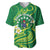 Cook Islands Happy Constitution Day Baseball Jersey Pattern Tribal Art