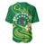 Cook Islands Happy Constitution Day Baseball Jersey Pattern Tribal Art