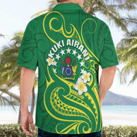 Cook Islands Happy Constitution Day Hawaiian Shirt Pattern Tribal Art LT05 - Polynesian Pride
