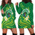 Cook Islands Happy Constitution Day Hoodie Dress Pattern Tribal Art