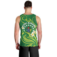 Cook Islands Happy Constitution Day Men Tank Top Pattern Tribal Art LT05 - Polynesian Pride