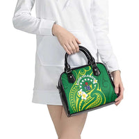 Cook Islands Happy Constitution Day Shoulder Handbag Pattern Tribal Art LT05 - Polynesian Pride