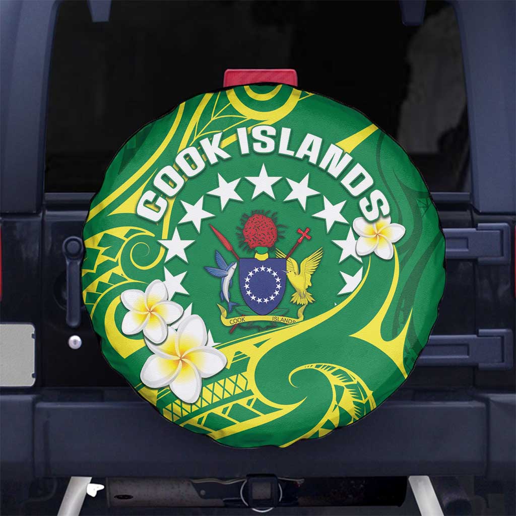 Cook Islands Happy Constitution Day Spare Tire Cover Pattern Tribal Art LT05 - Polynesian Pride