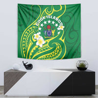 Cook Islands Happy Constitution Day Tapestry Pattern Tribal Art LT05 - Polynesian Pride