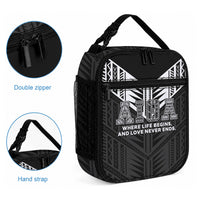 Samoa Aiga Lunch Bag Samoan Tribal Pattern LT05 - Polynesian Pride
